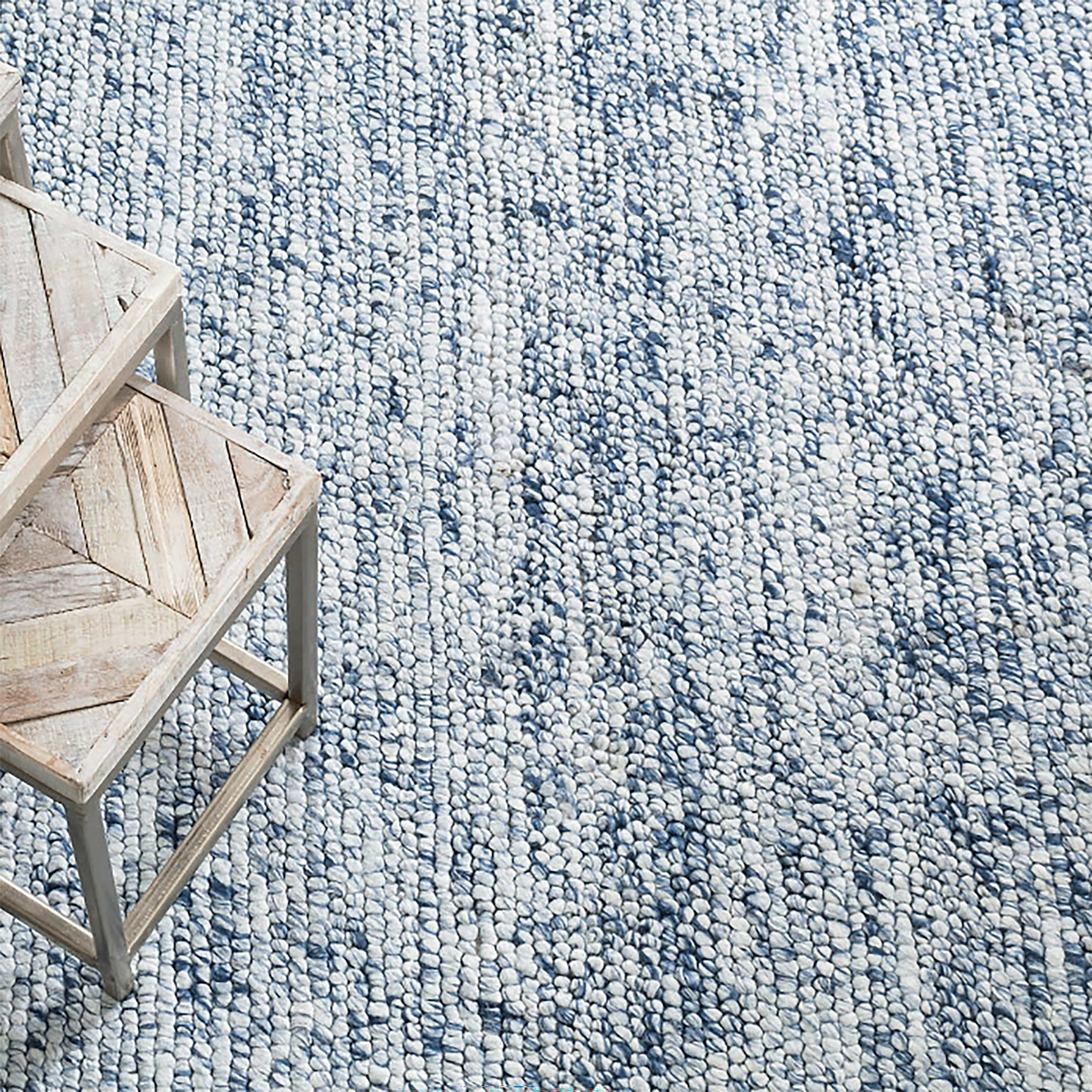 Viscose Rug - Navy | Maine Cottage¨ 