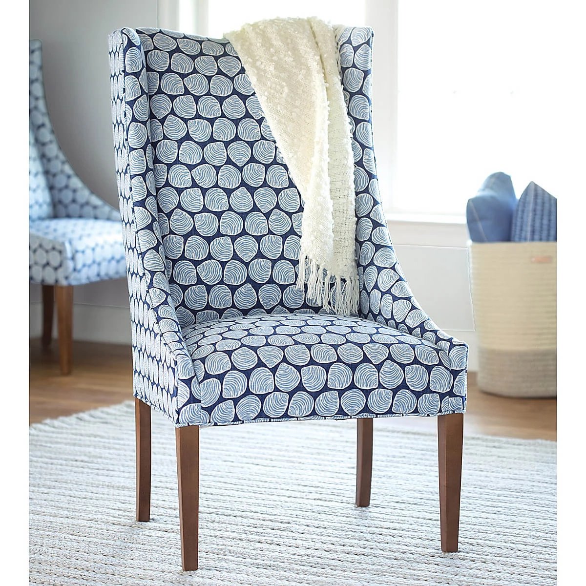 Maine Cottage Olivia Chair | Oversized Dining Chair | Upholstered Dining Chair  