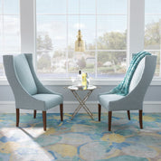 Maine Cottage Olivia Chair | Oversized Dining Chair | Upholstered Dining Chair  