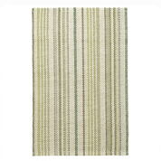 Maine Cottage Oslo Stripe Green Woven Cotton Rug | Maine Cottage¨ 