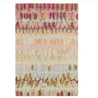 Maine Cottage Paint Chip Pastel Micro Hooked Wool Rug | Pastel Color Rug 