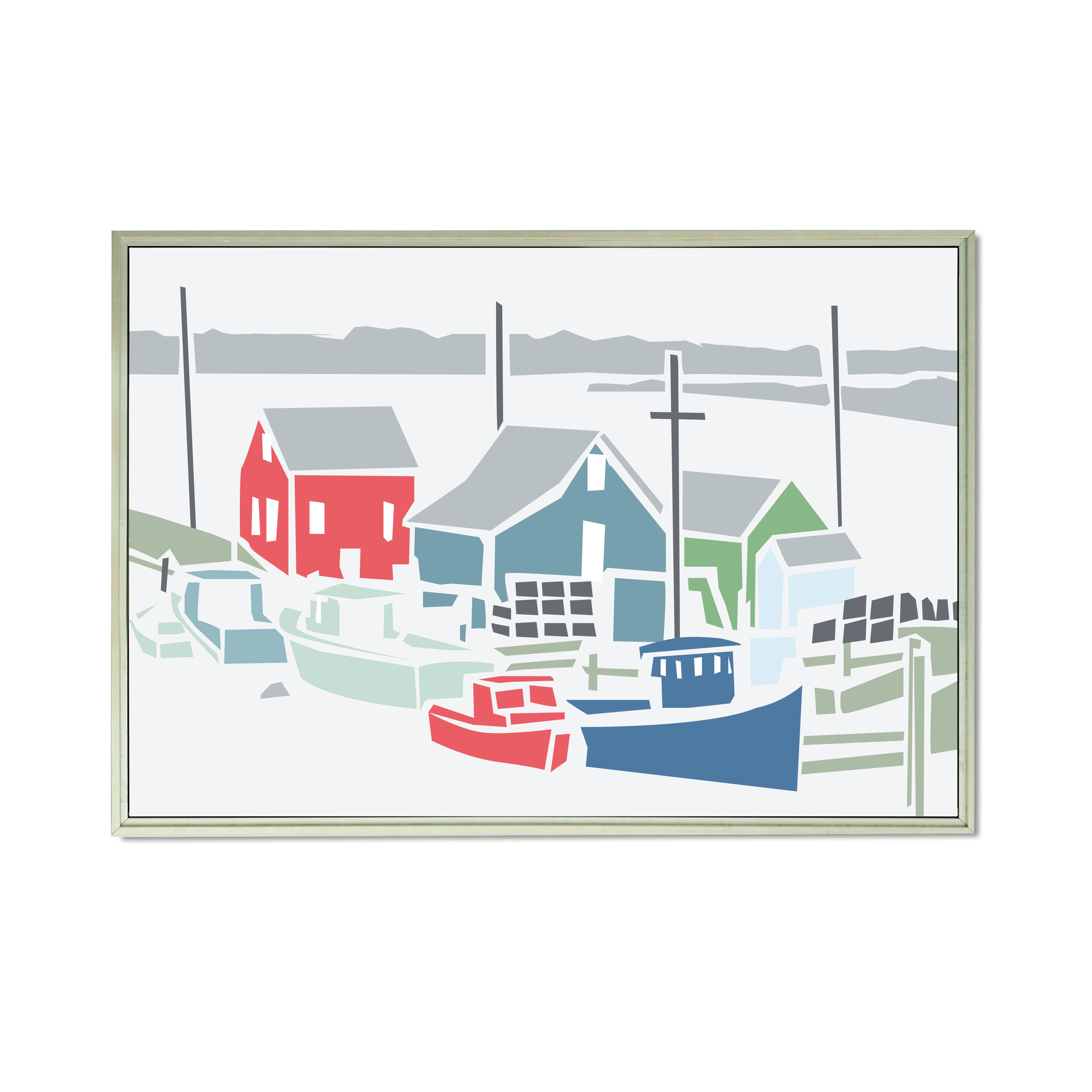 Maine Cottage Village II by Gene Barbera for Maine Cottage® 
