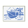 Maine Cottage Abstract Shipyard by Gene Barbera for Maine Cottage® 