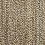 Pleated Braid Jute Rug Grey Gold