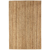 Pleated Braid Jute Rug Natural