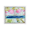 Maine Cottage Pool Pink Umbrellas by Maren Devine for Maine Cottage® 