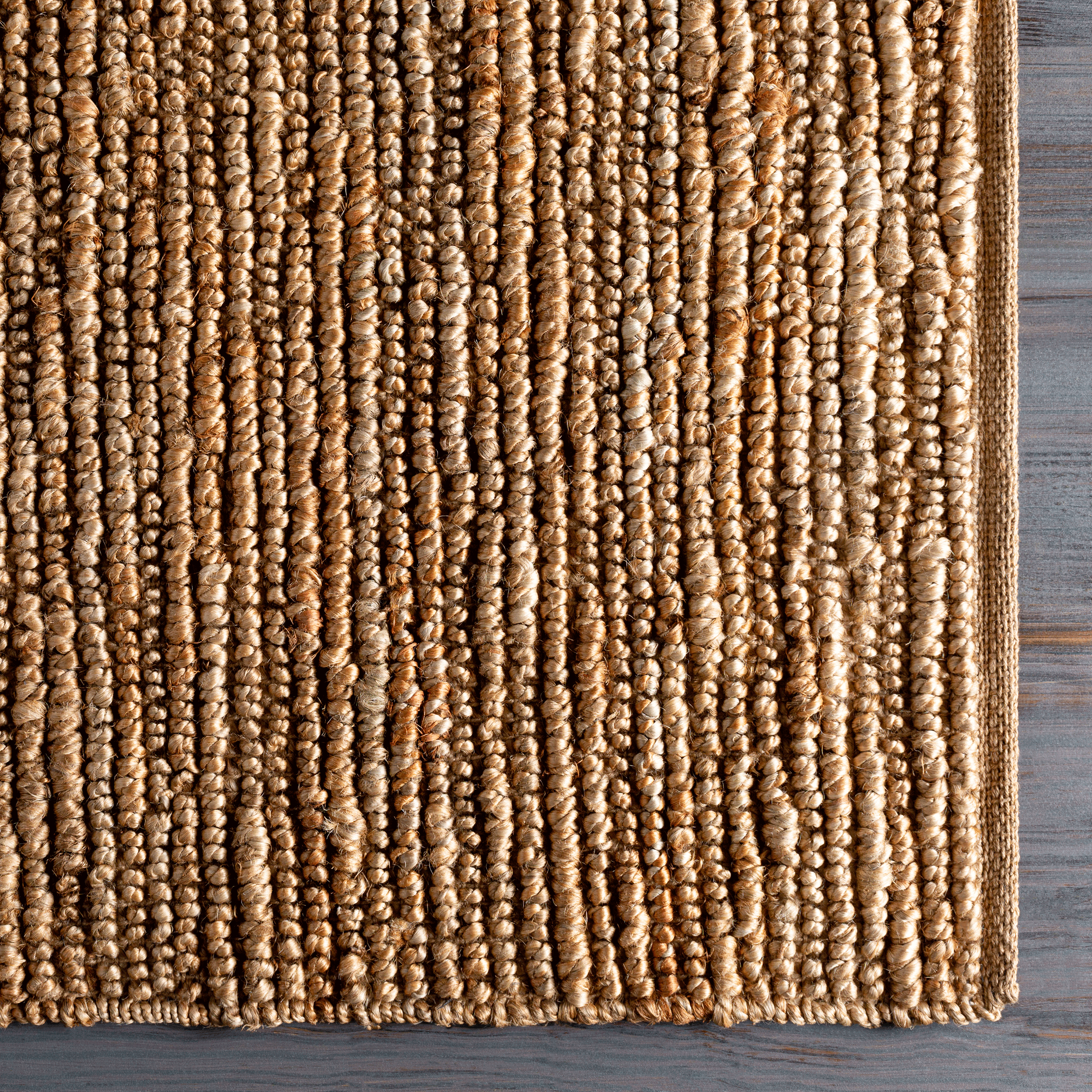 Maine Cottage Reversible Jute Loop Rug: Natural Dark | Maine Cottage¨ 