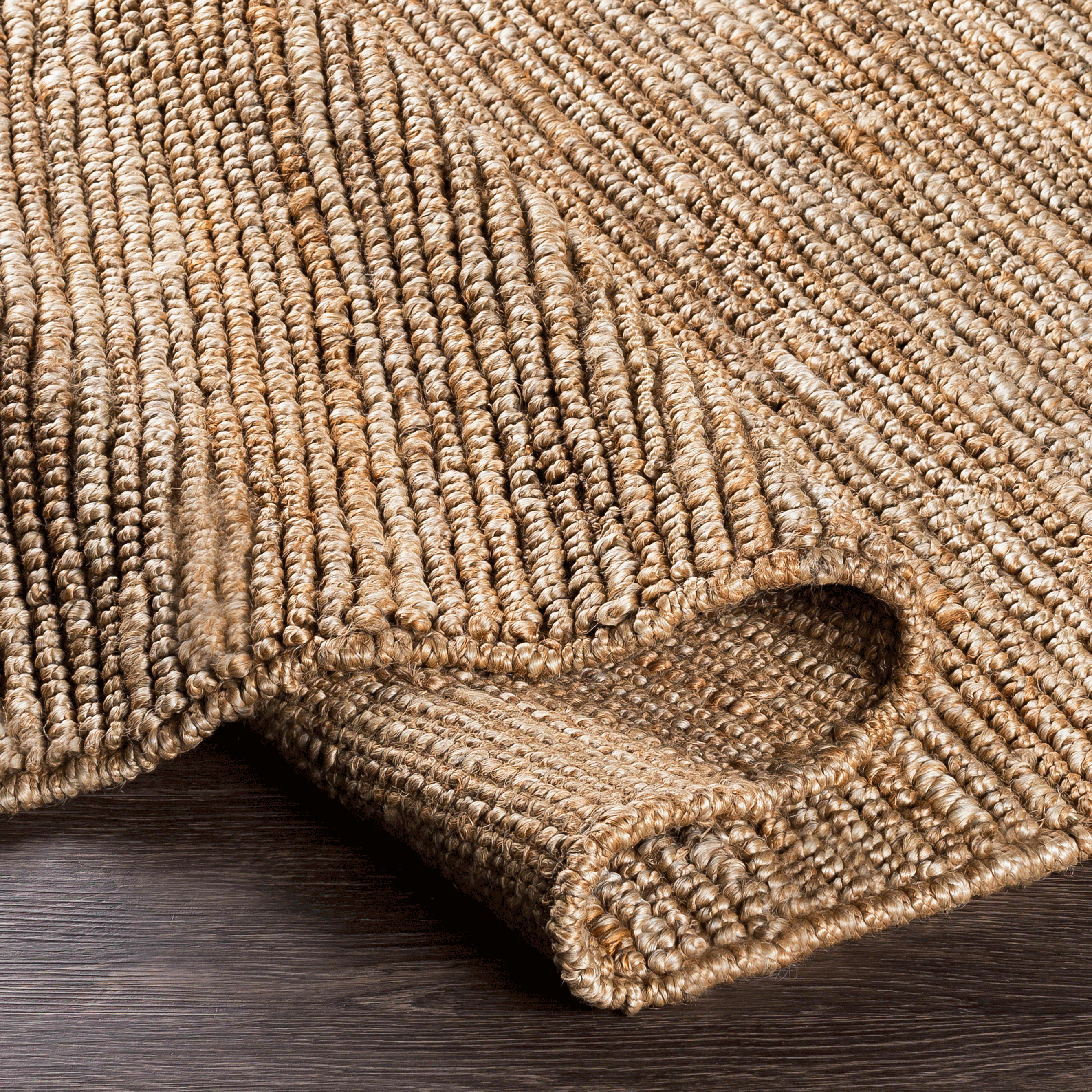 Maine Cottage Reversible Jute Loop Rug: Natural Dark | Maine Cottage¨ 