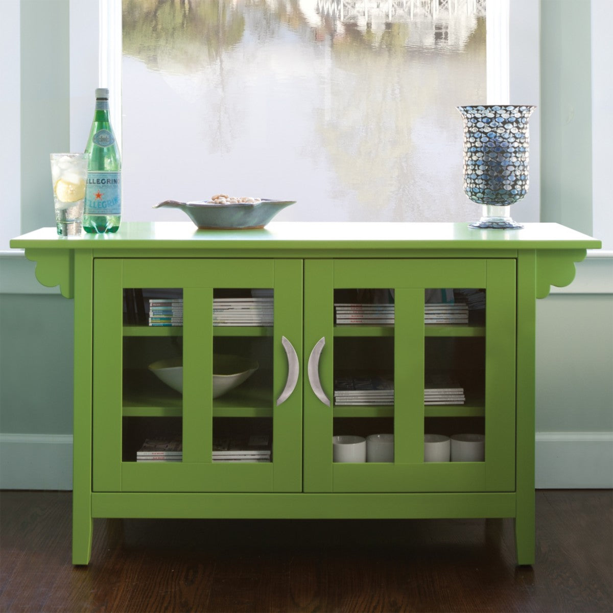 Maine Cottage Ruby Sound Cabinet by Maine Cottage | Where Color Lives 