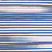 Maine Cottage Rugby Stripe Denim Indoor/Outdoor Rug | Maine Cottage¨ 