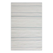Maine Cottage Rugby Stripe Light Blue Indoor/Outdoor Rug | Maine Cottage¨ 