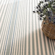 Maine Cottage Rugby Stripe Light Blue Indoor/Outdoor Rug | Maine Cottage¨ 