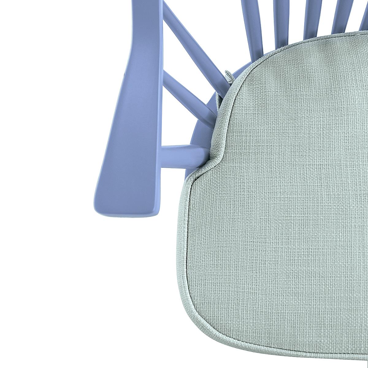 Maine Cottage Colorful Seat Cushion | Custom Coastal Upholstered Cushion 