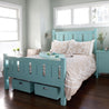 Maine Cottage Shutter Bed Cottage Bedroom Furniture | Maine  