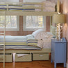 Maine Cottage Shutter Bunk Bed | Colorful Coastal Bunk Bed | Beachy Bunk Bed 