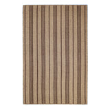 Sisal And Stripes Rug Bark