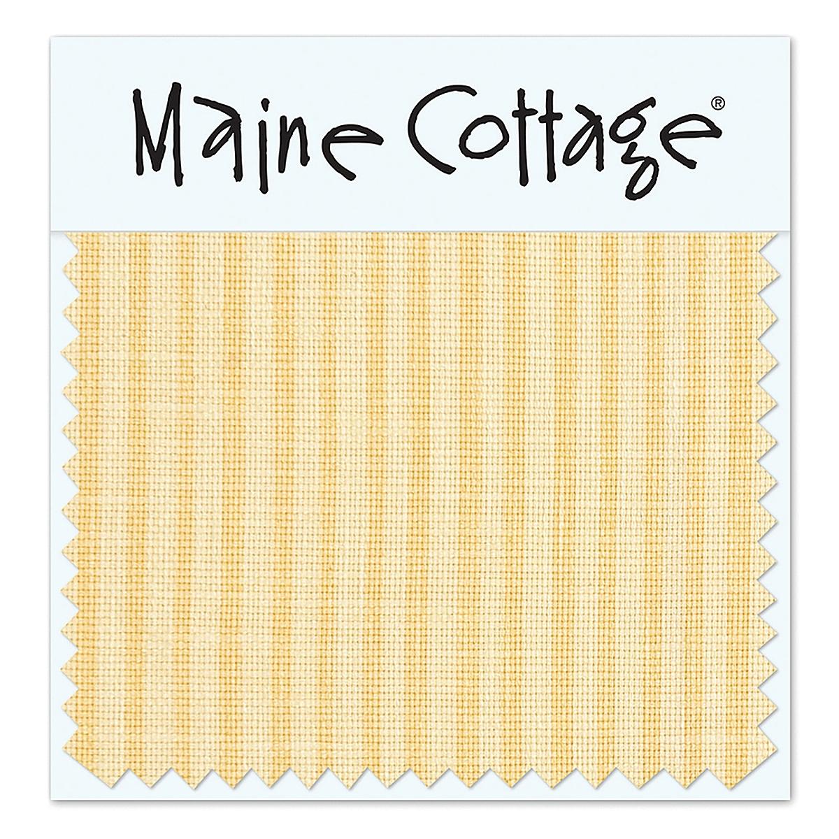 Maine Cottage Stripe Tease: Sun Fabric Sample | Maine Cottage® 