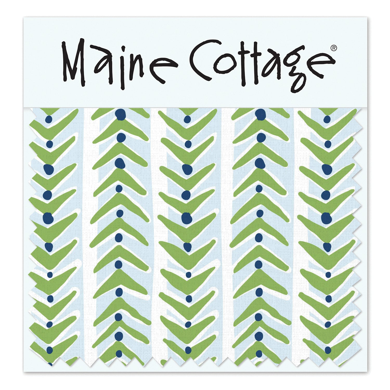 Maine Cottage Boomerang: Cloud Fabric Sample | Maine Cottage® 