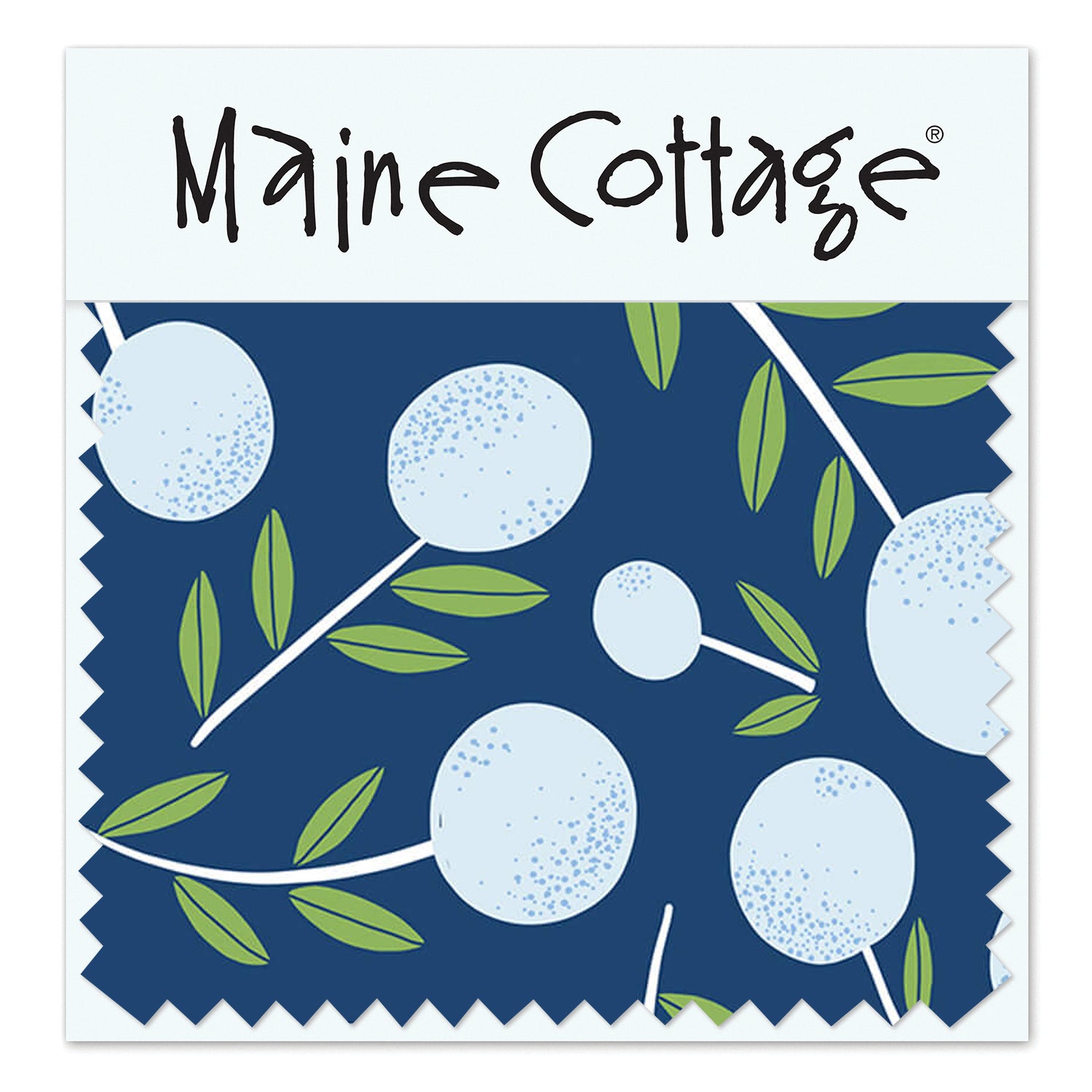 Maine Cottage Let's Grove: Marine Fabric Sample | Maine Cottage 