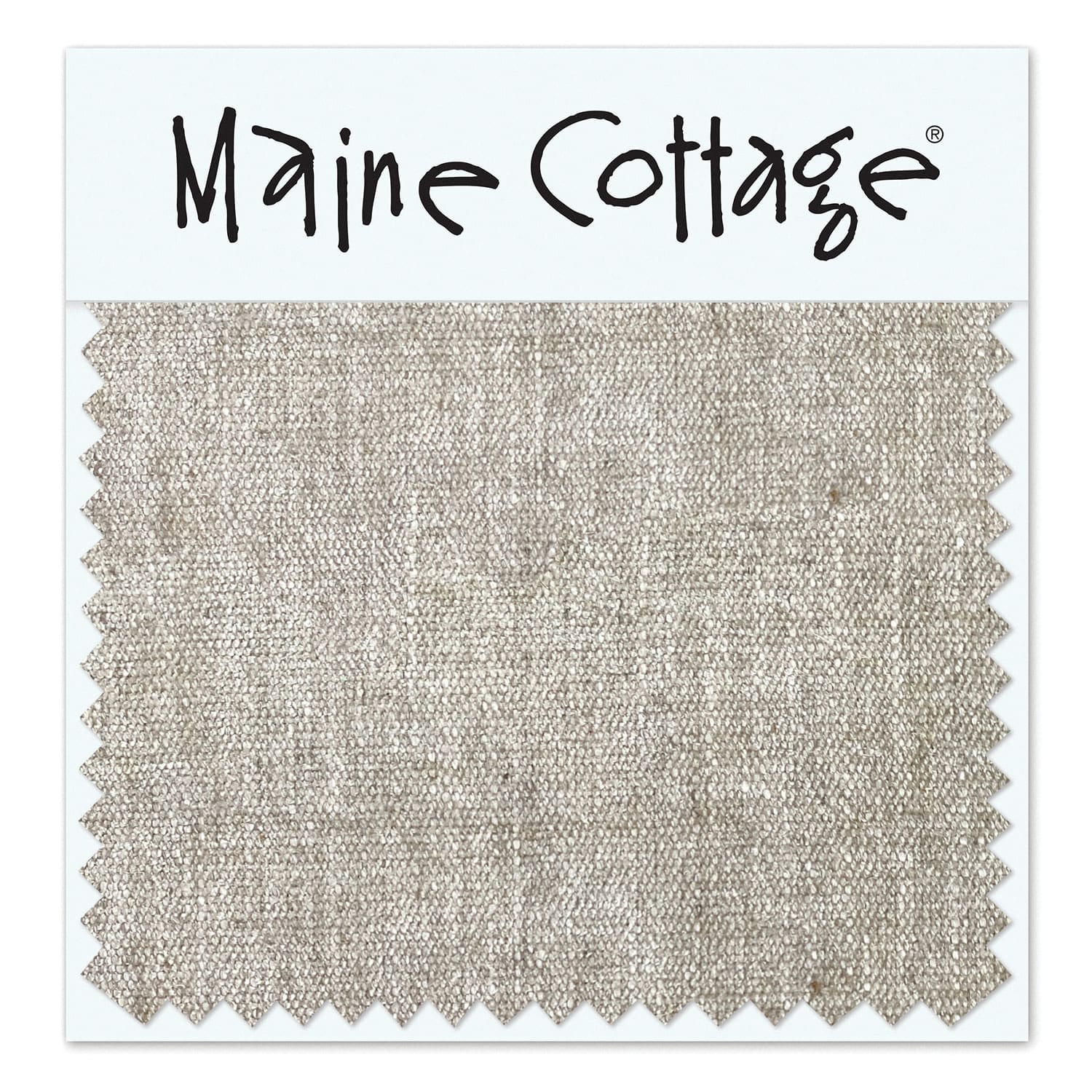 Maine Cottage Pebble Washed: Bisque Fabric Sample | Maine Cottage® 