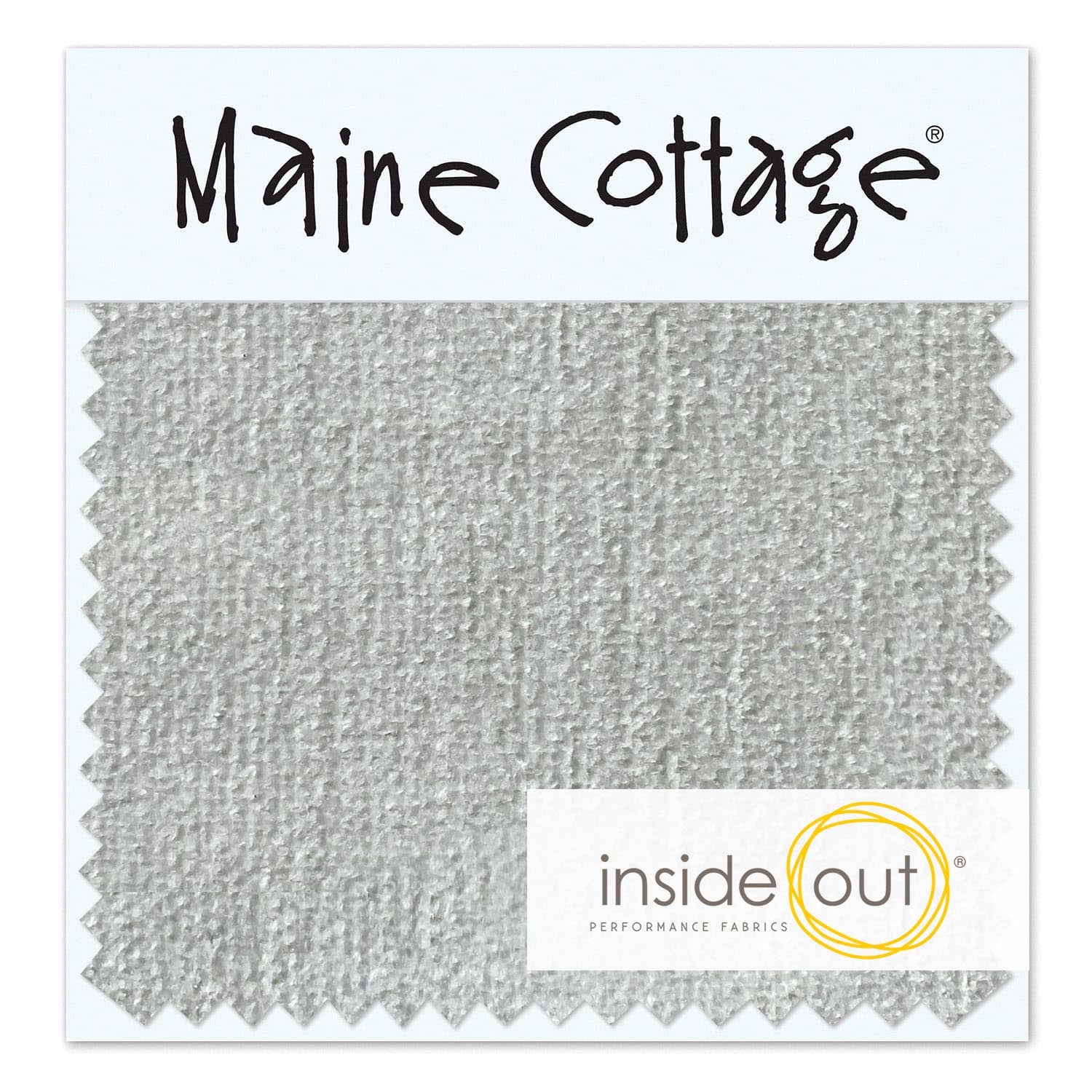 Maine Cottage Plain Jane: Bright White Fabric Sample | Maine Cottage® 