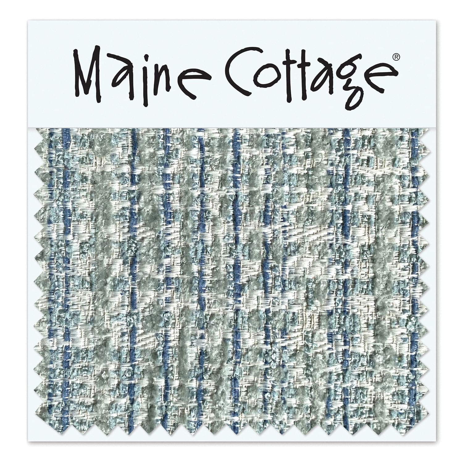 Maine Cottage Shabby Stripes: Bluestone Fabric Sample | Maine Cottage® 