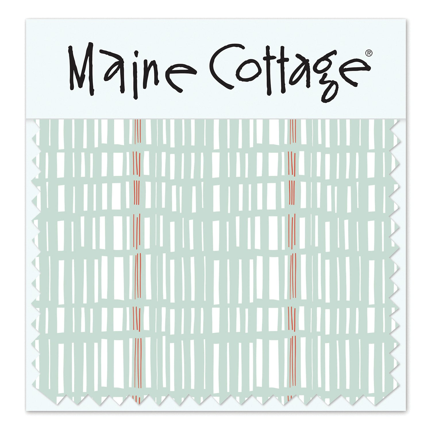 Maine Cottage Thatch: Bluebell Fabric Sample | Maine Cottage® 