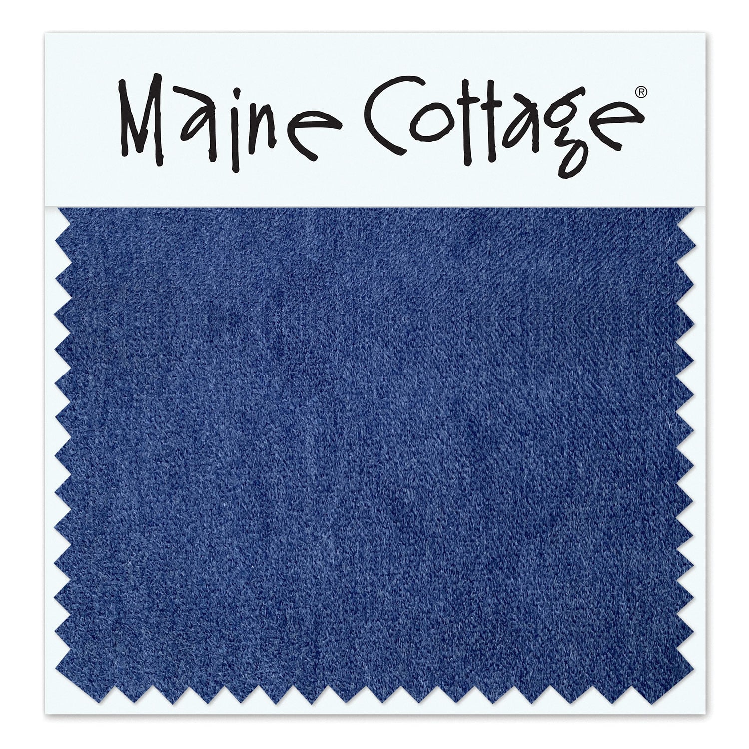 Maine Cottage Very Velvet: Marine Fabric Sample | Maine Cottage® 
