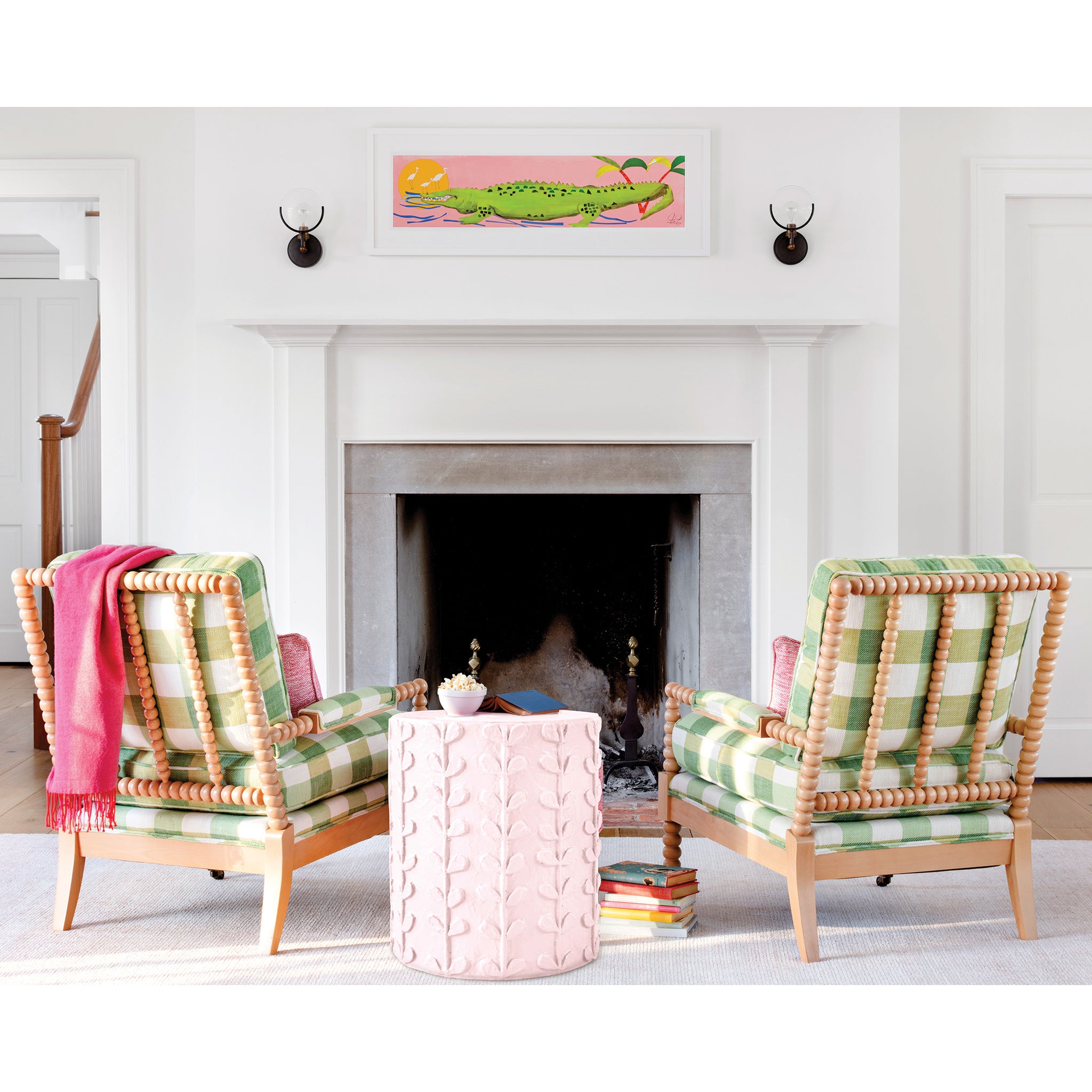 Maine Cottage Tilly Chair | Custom Coastal Armchair | Colorful Occasional Chair 