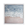 Maine Cottage Toes in The Water by Brynn Casey | Crashing Waves Ocean Painting  