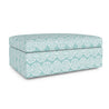 Maine Cottage Milly Storage Ottoman | Traditional Coastal Upholstered Ottoman 