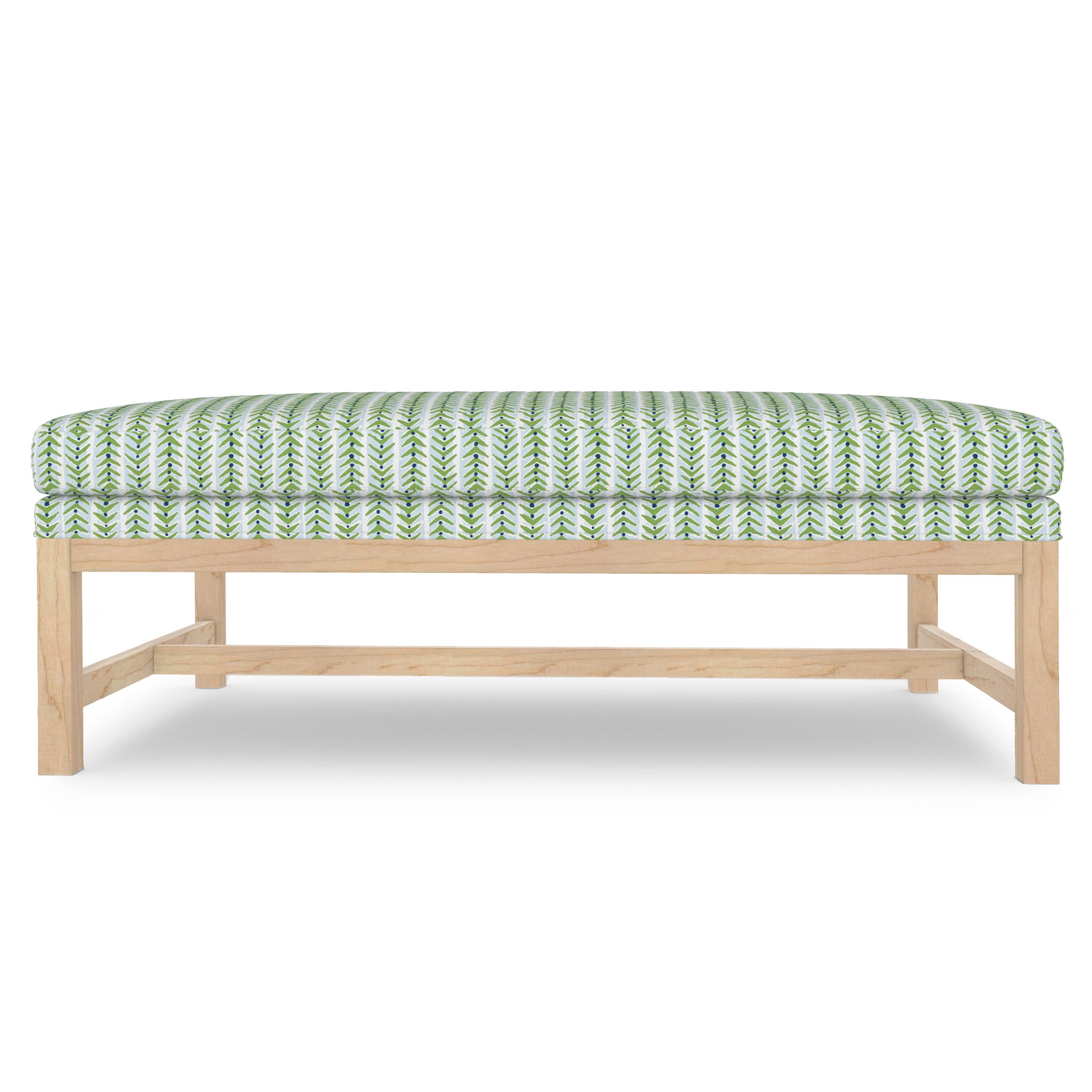 Maine Cottage Shelby Bench  | Upholstered Benches | Maine Cottage® 