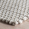 Maine Cottage Two-Tone Rope Platinum/White Indoor/Outdoor Rug | Beachy Rug 