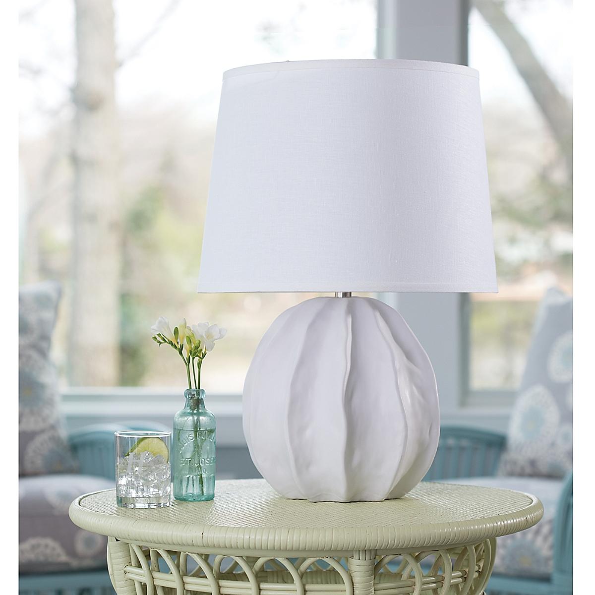 Maine Cottage Urchin Table Lamp White | Maine Cottage® 