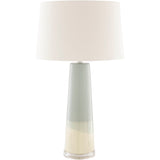 Glazed Pottery Table Lamp