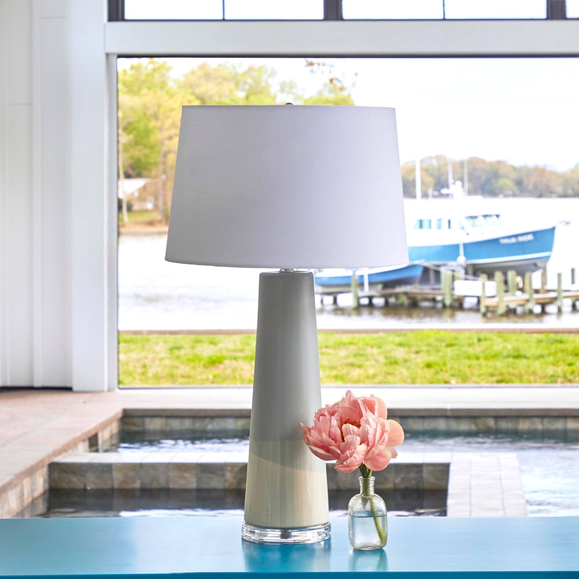 Maine Cottage Glazed Pottery Table Lamp | Maine Cottage® 