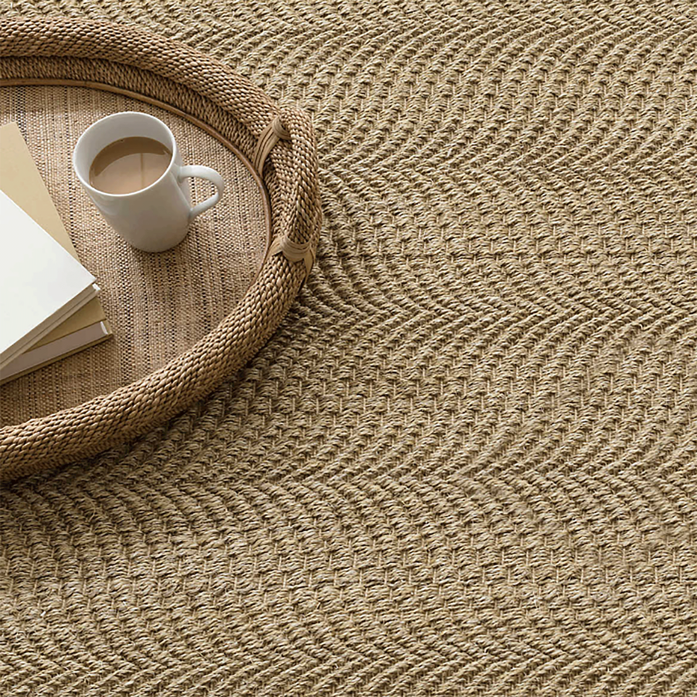 Maine Cottage Wave Natural Sisal Woven Rug | Maine Cottage¨ 