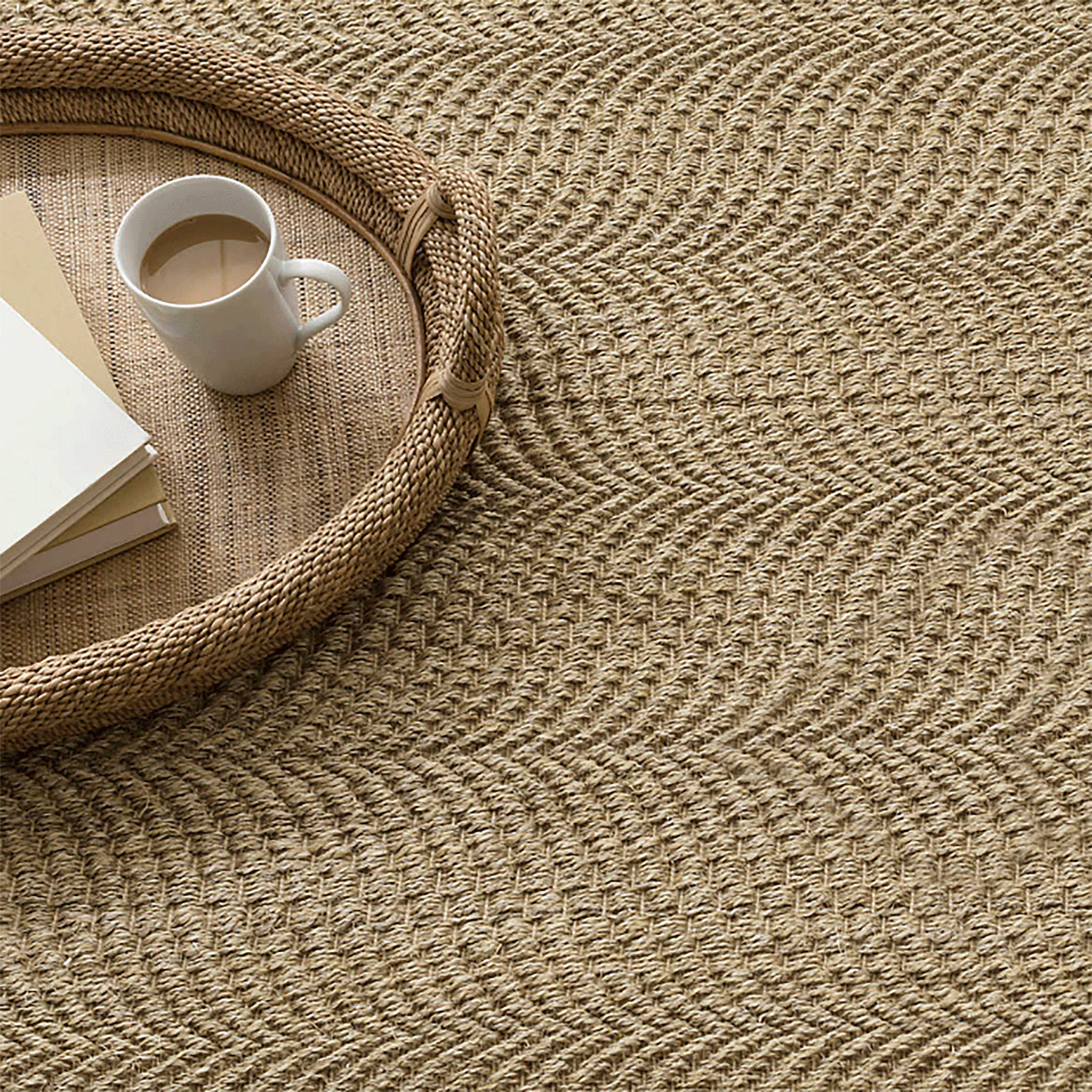 Maine Cottage Wave Natural Sisal Woven Rug | Maine Cottage¨ 