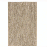 Wave Natural Sisal Woven Rug