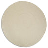 Maine Cottage All-natural Coastal Round Wool Rug | Whirley Wool Rug - Oyster 