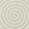 Maine Cottage All-natural Coastal Round Wool Rug | Whirley Wool Rug - Oyster 