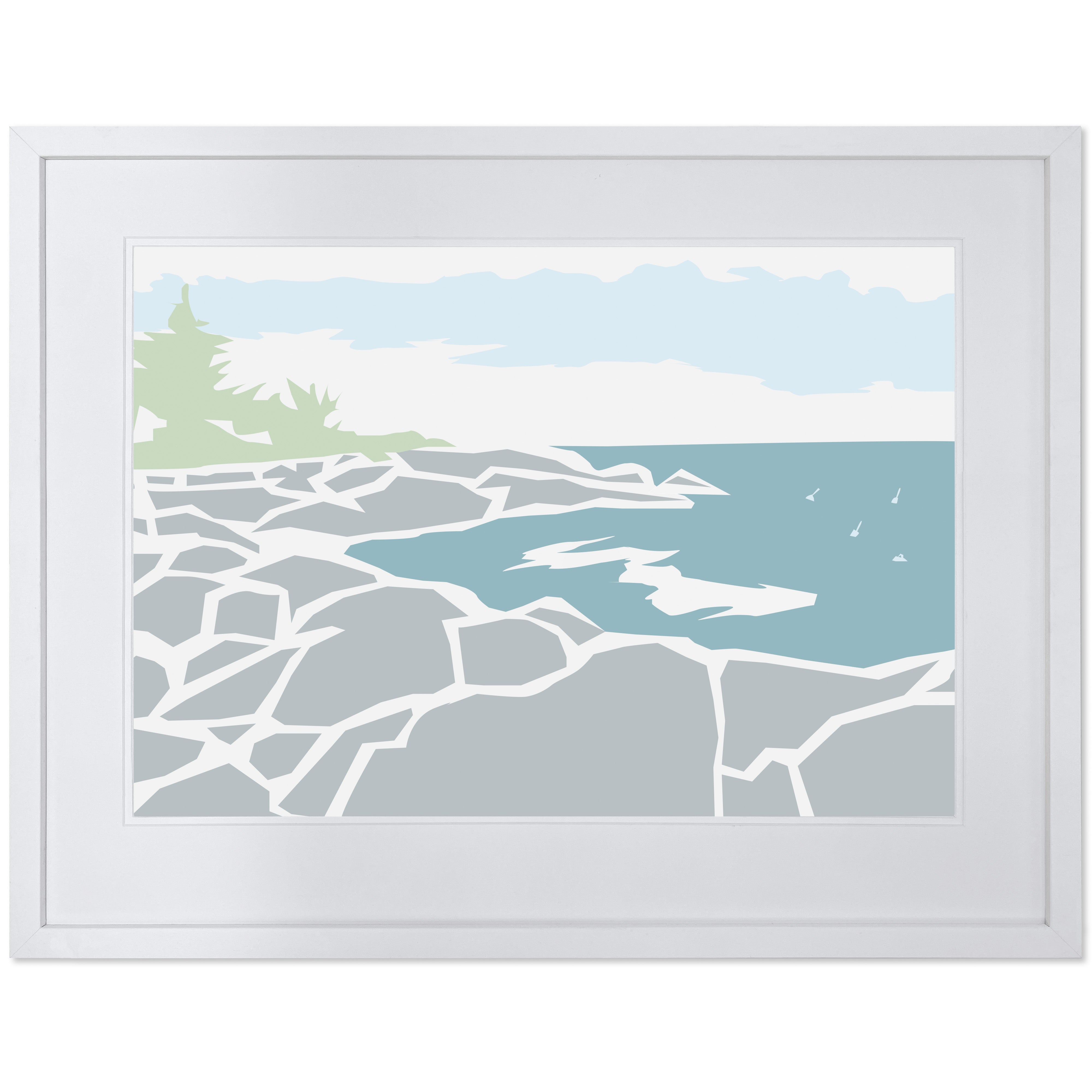 Maine Cottage Rocky Cove by Gene Barbera for Maine Cottage® 