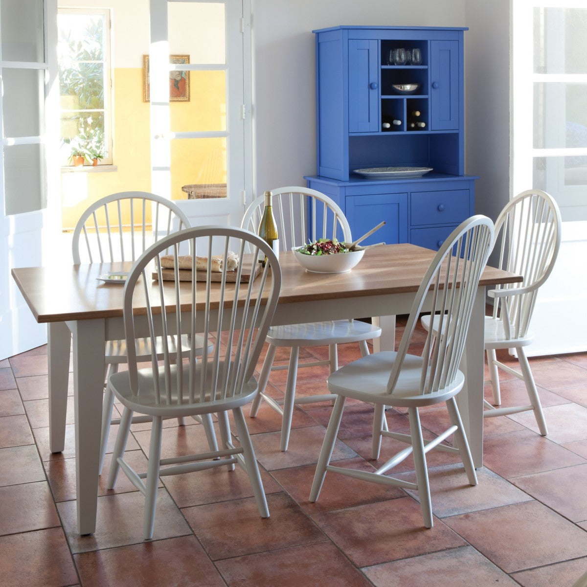 Windsor Dining Chair | Colorful Wooden Windsor Dining Chair – Maine Cottage