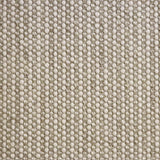 Wool Beads and Sisal Rug Flax Linen